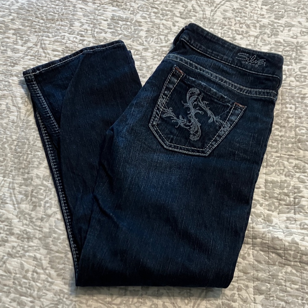 Silver Santorini Capris